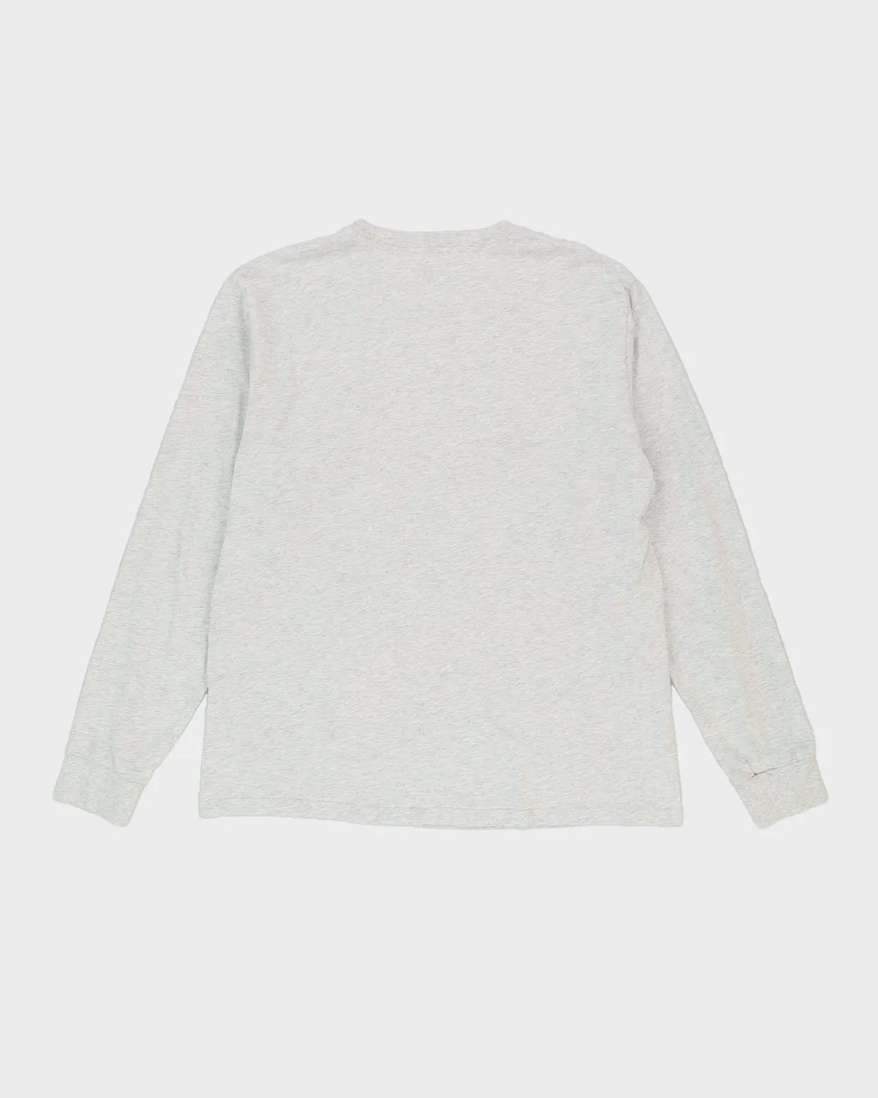 00s Carhartt Grey Long Sleeved T-Shirt - M