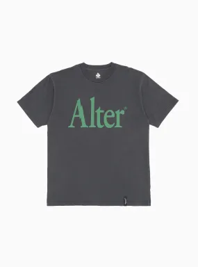 Alter 1 T-shirt Charcoal & Green