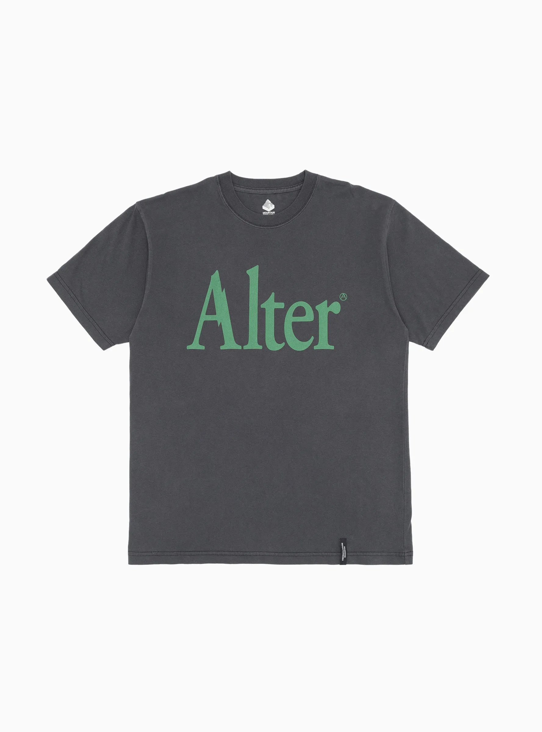 Alter 1 T-shirt Charcoal & Green