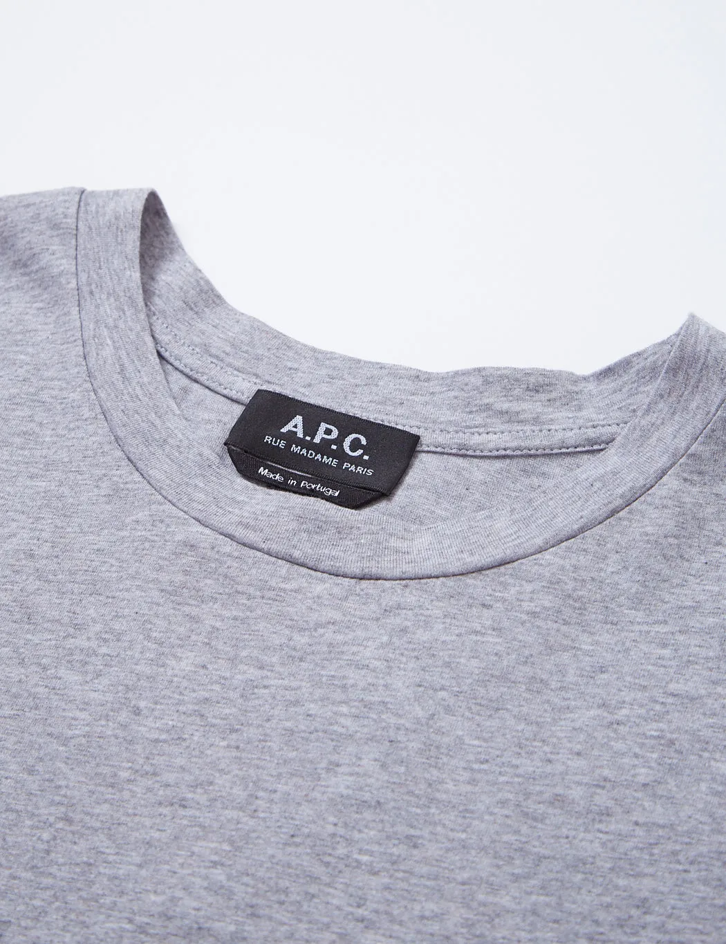 A.P.C. Victor T-Shirt - Heathered Grey