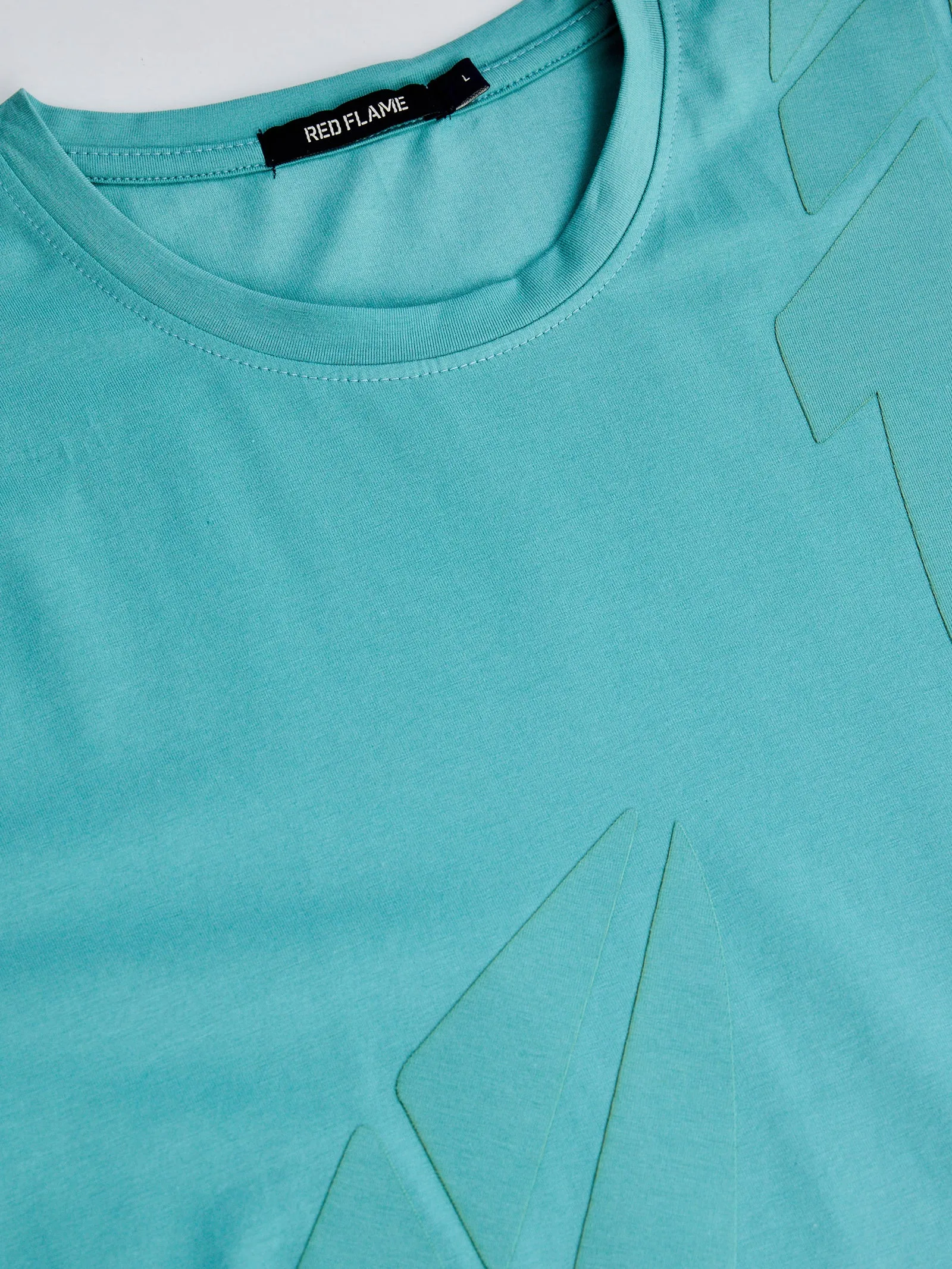 Aqua Green Supima Cotton Stretch T-Shirt