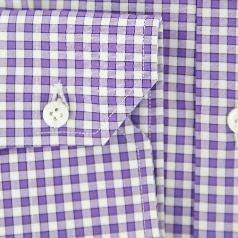 Barba Napoli Purple Shirt - Extra Slim