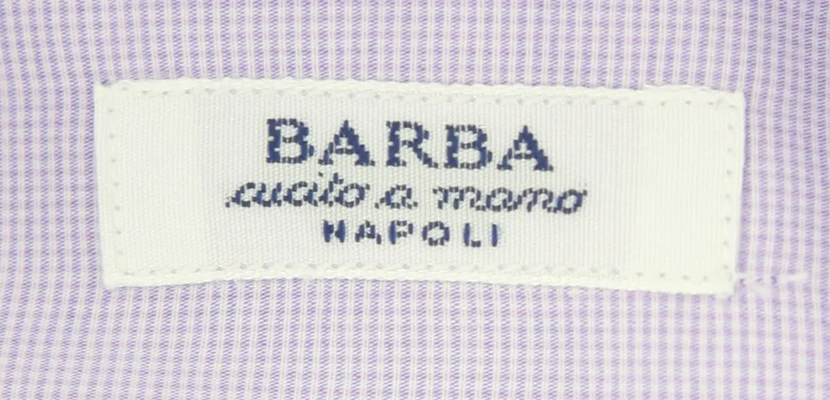 Barba Napoli Purple Shirt - Full