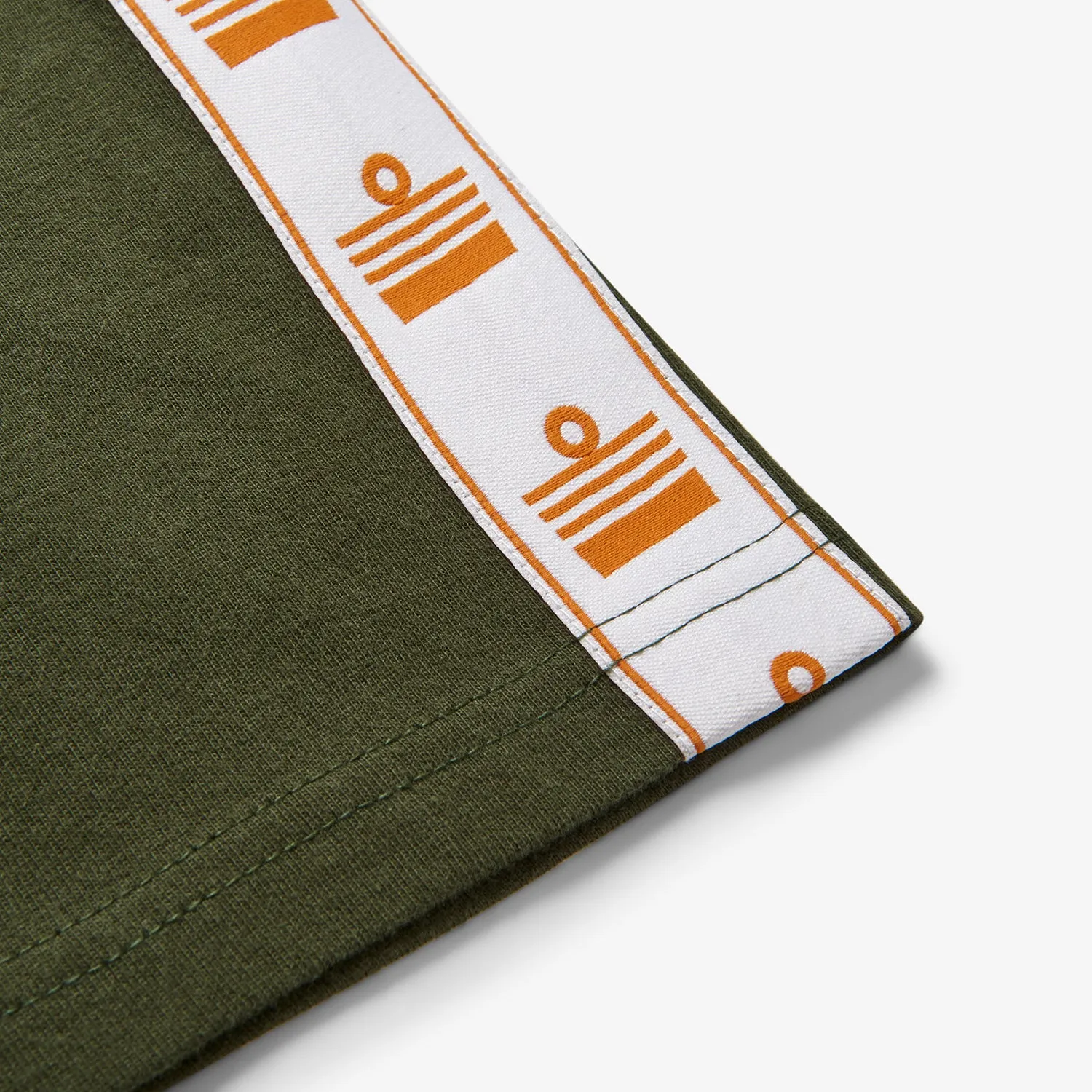 Bardon Repeat Tape T-Shirt - Dark Green