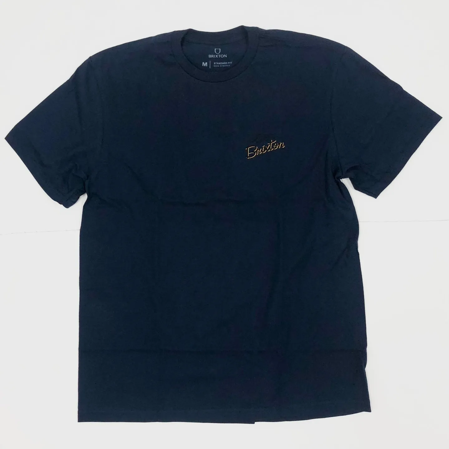 BRIXTON Welton S/S Standard T-Shirt - Navy