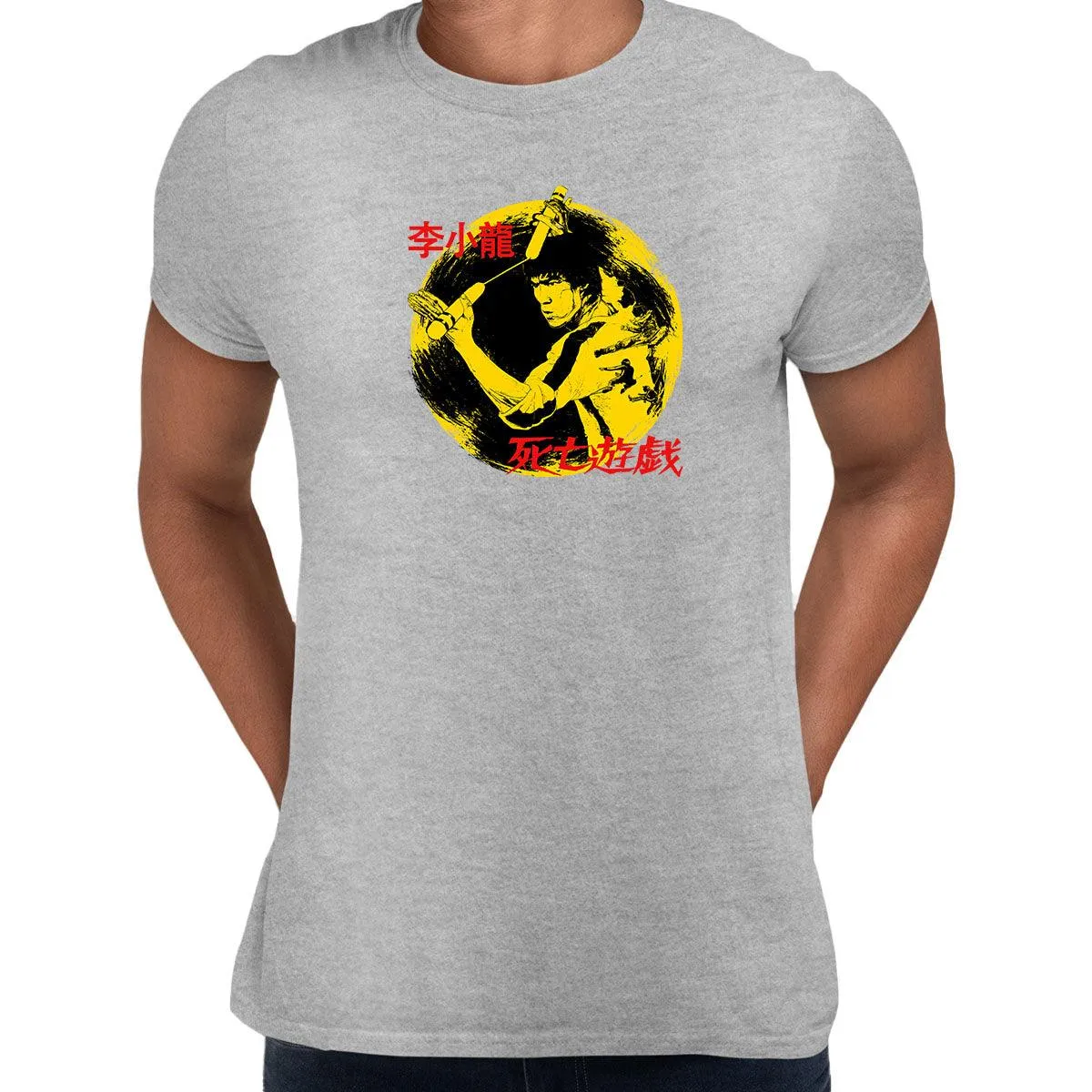 Bruce Lee T-shirt Game of Death Karate Movie Tees