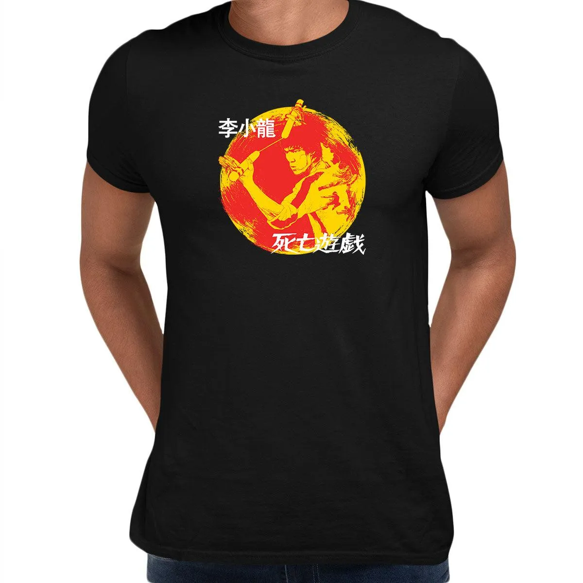 Bruce Lee T-shirt Game of Death Karate Movie Tees