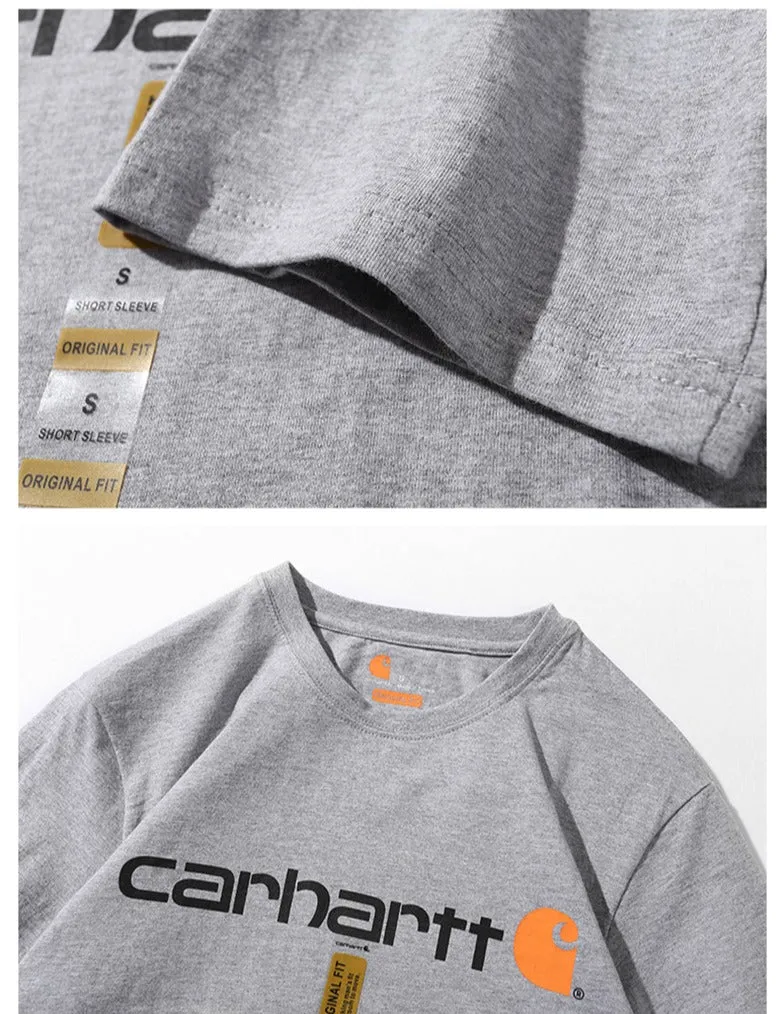 Carhartt Short-Sleeve Logo T-Shirt Tee K195