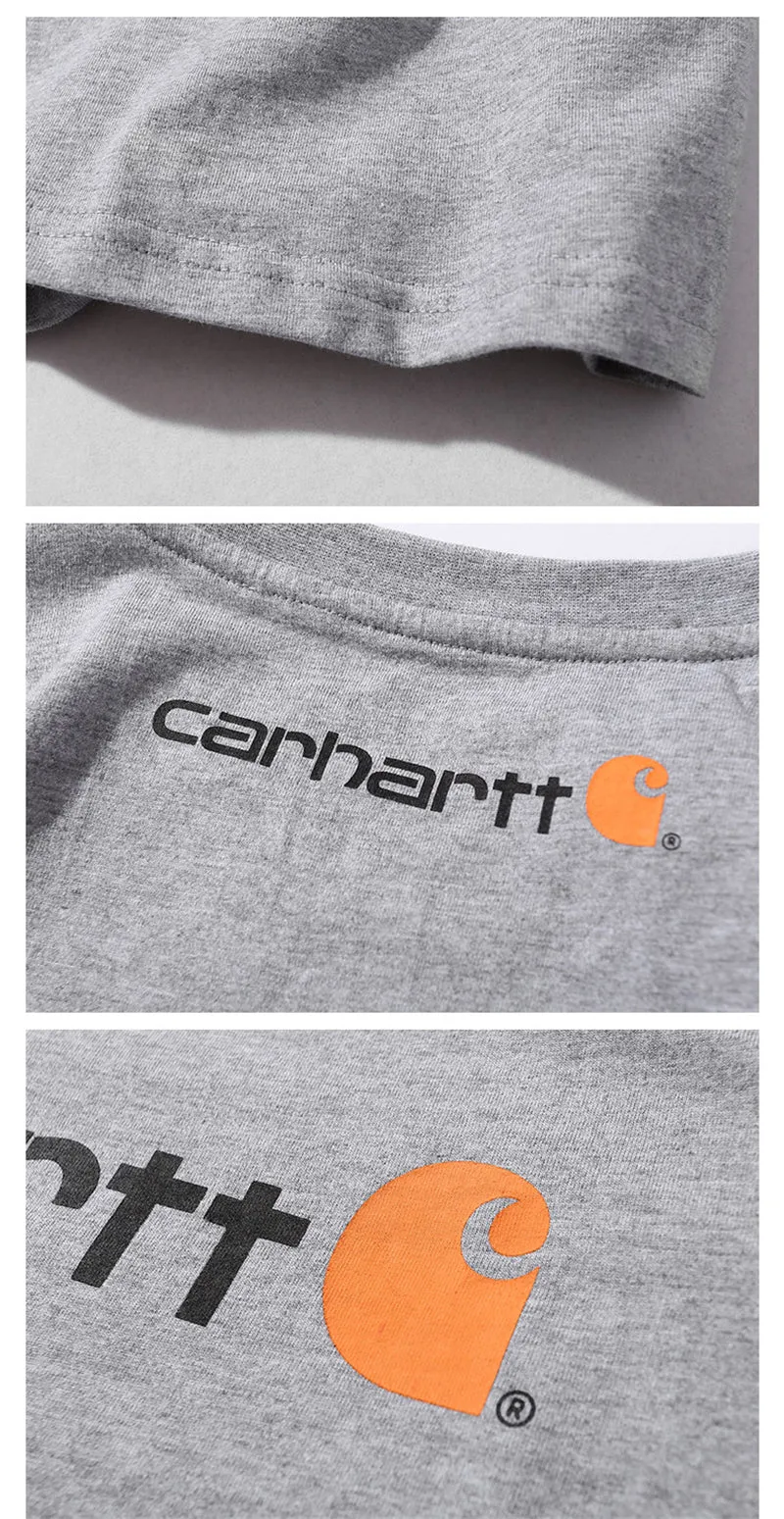 Carhartt Short-Sleeve Logo T-Shirt Tee K195