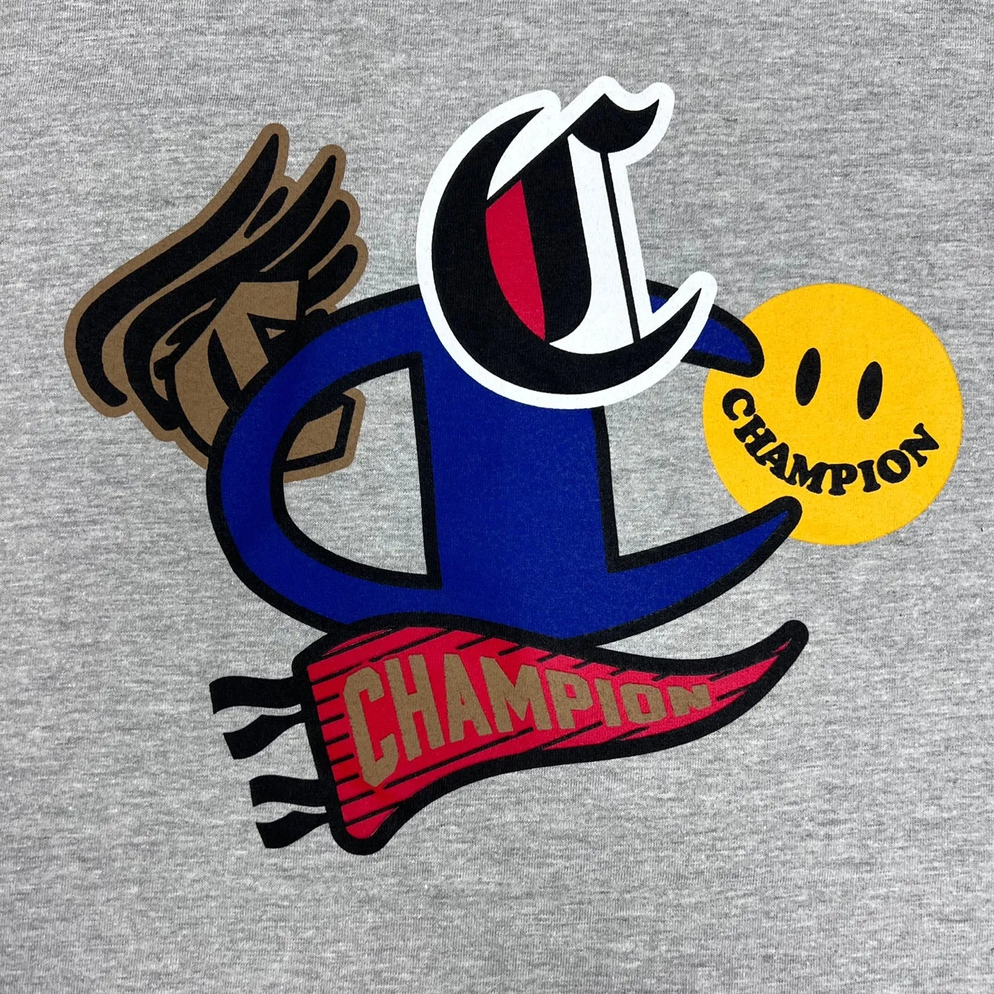 Champion Logo Graphic Print T-Shirt