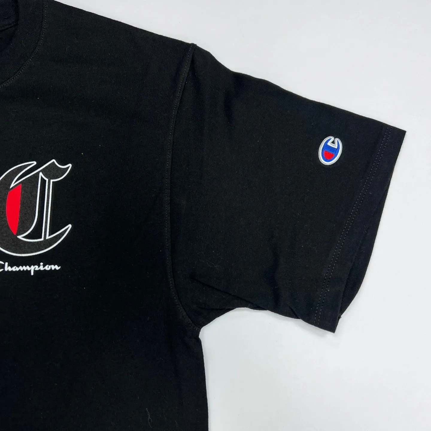 Champion Logo Graphic Print T-Shirt