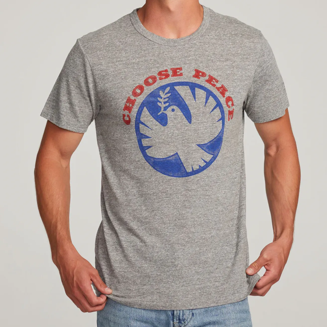 Choose Peace Tee (Grey)