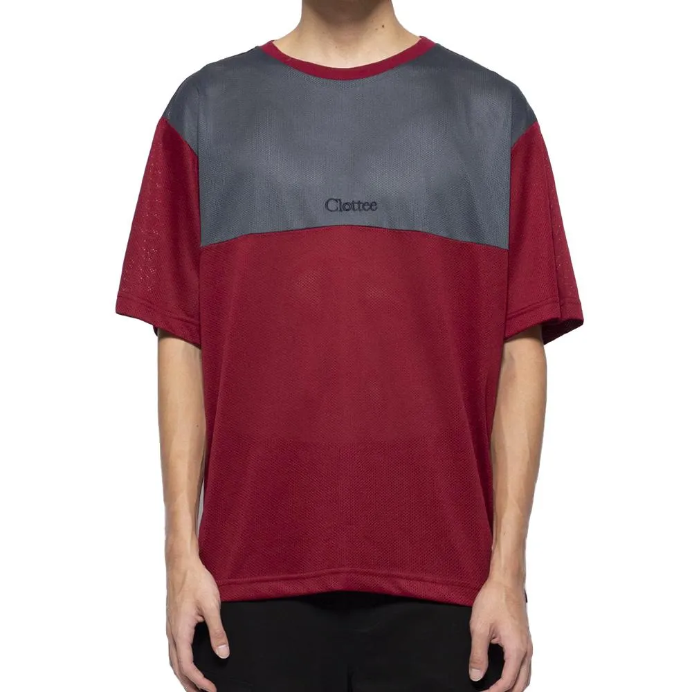 CLOT TEE COLORBLOCK SS TEE -RED