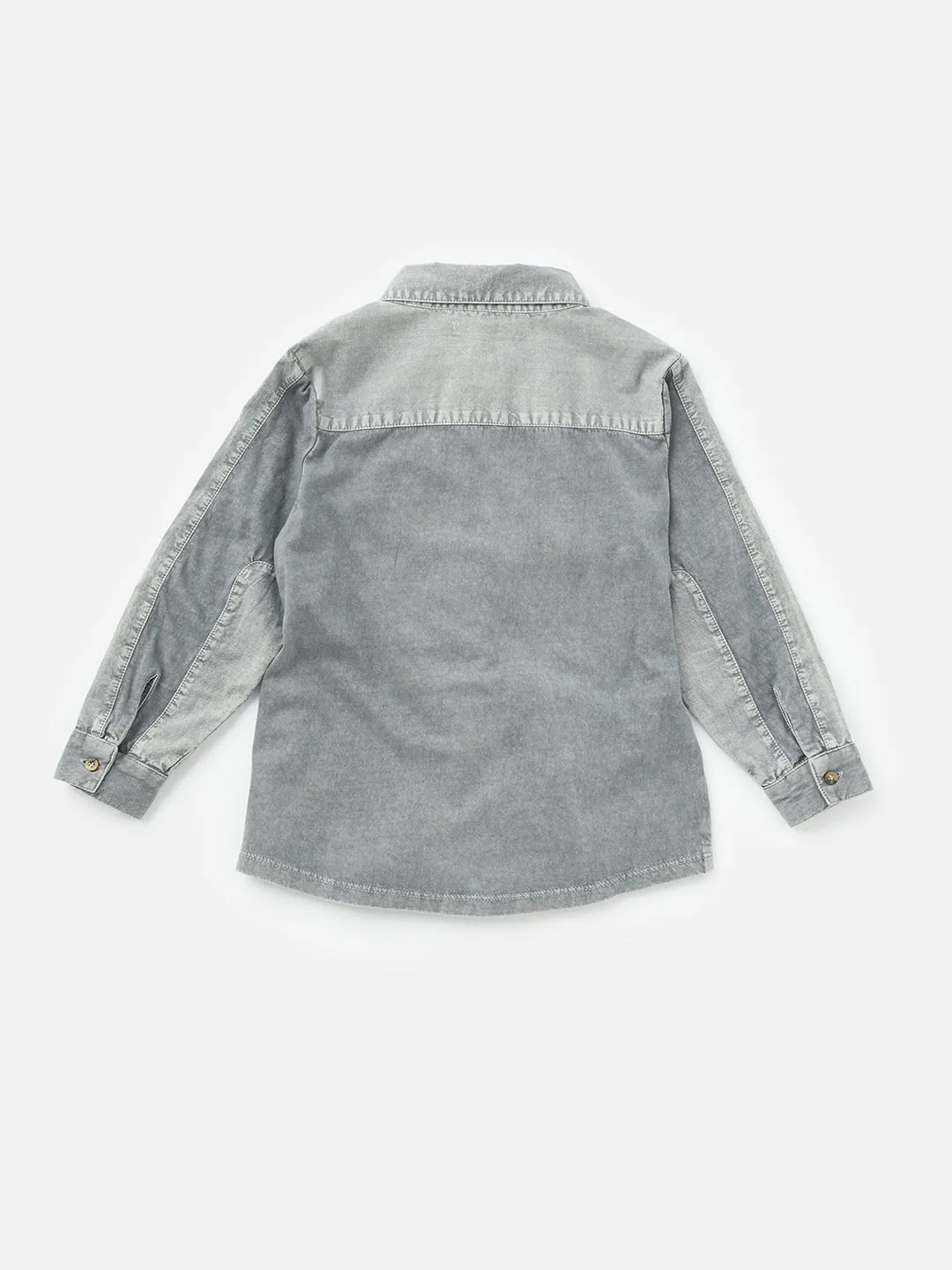 Colter Grey Pocket Shirt