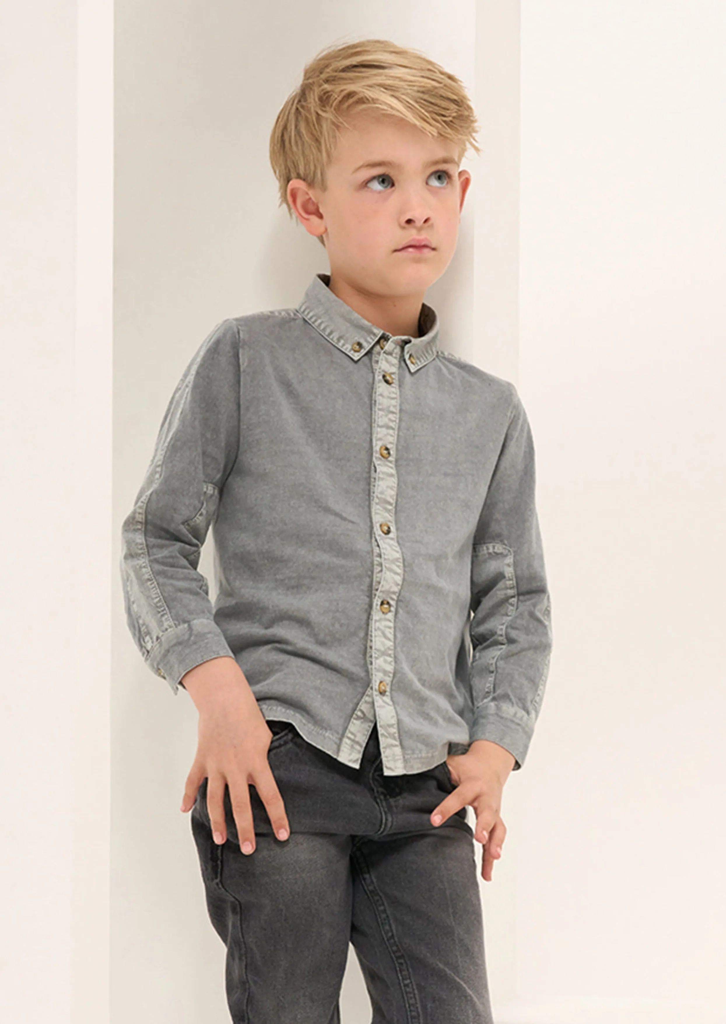 Colter Grey Pocket Shirt