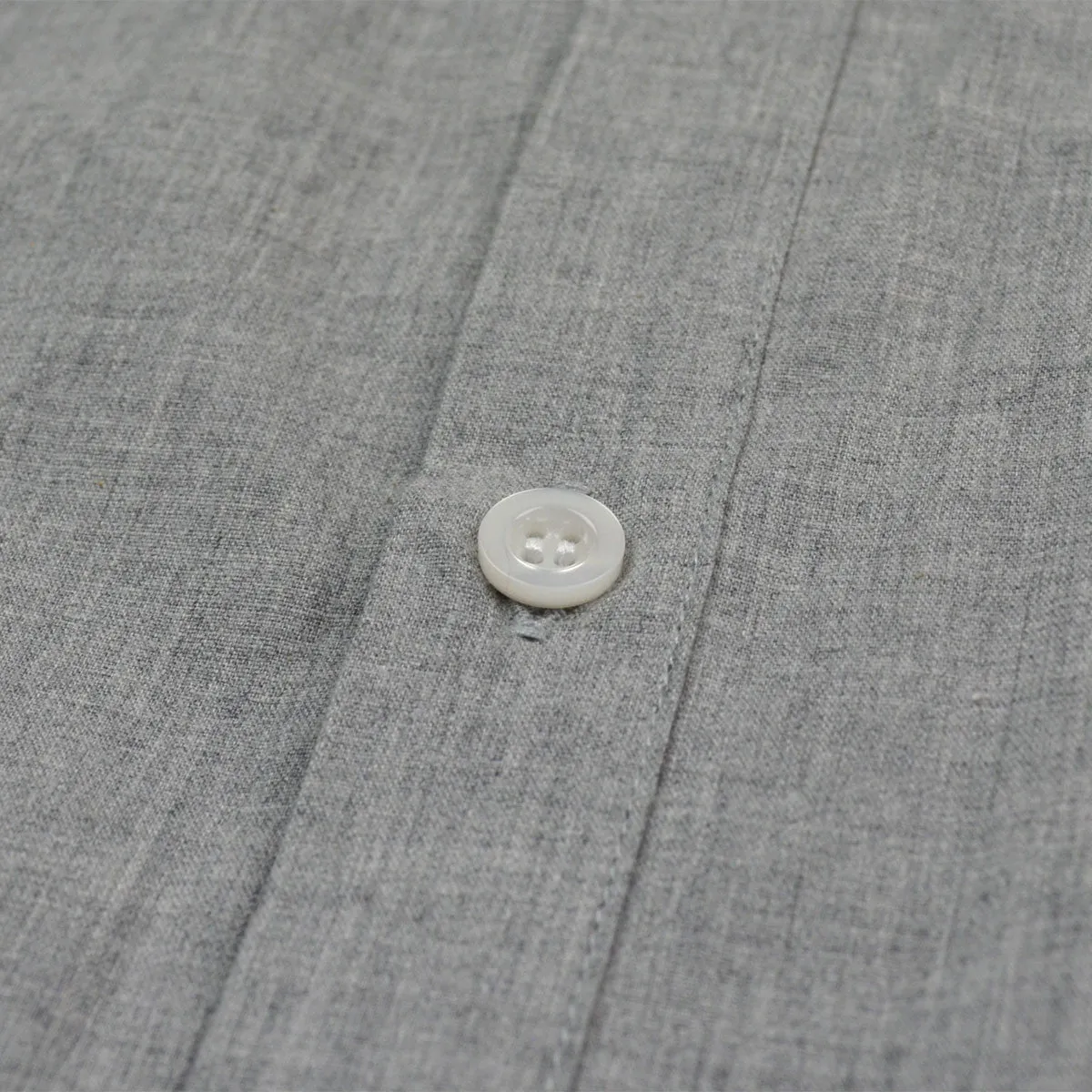 Coltesse - Vera Round Collar Shirt - Light Grey (Brushed)