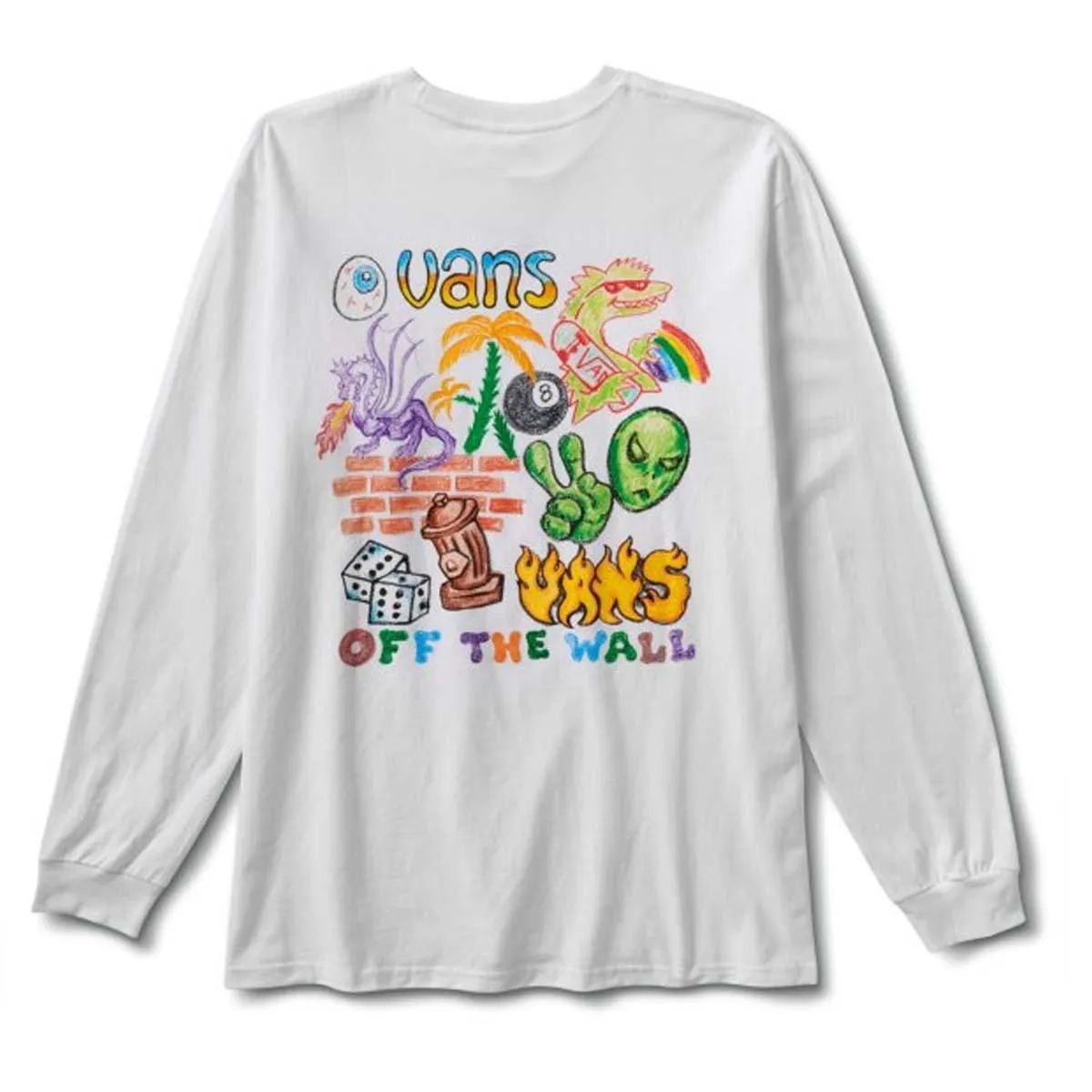   Crayola Long Sleeve Tee 'Mail Doodle'