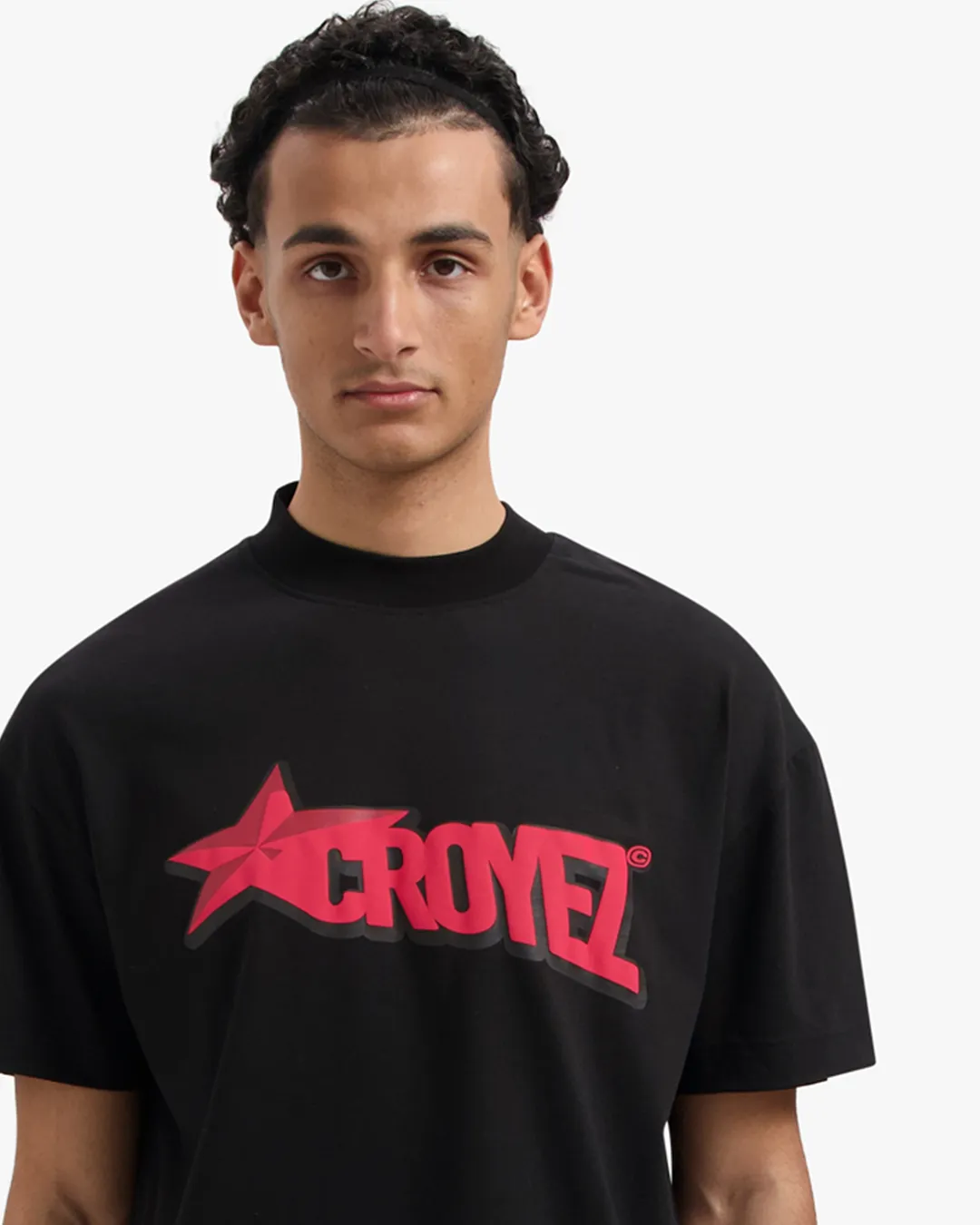 CROYEZ CELESTIAL T-SHIRT - BLACK/RED