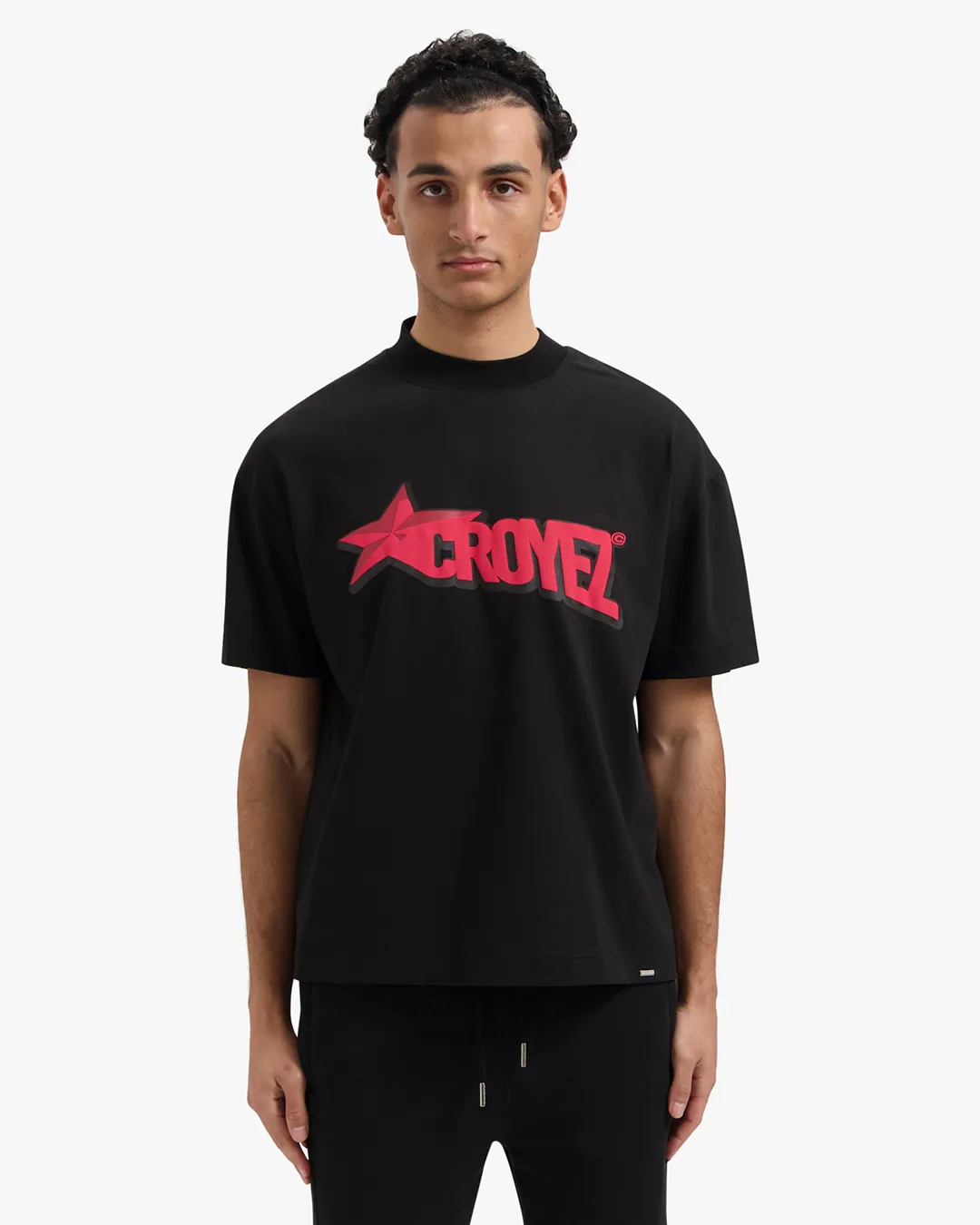 CROYEZ CELESTIAL T-SHIRT - BLACK/RED