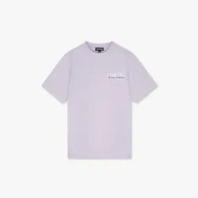 CROYEZ HARBOUR T-SHIRT - PURPLE/WHITE