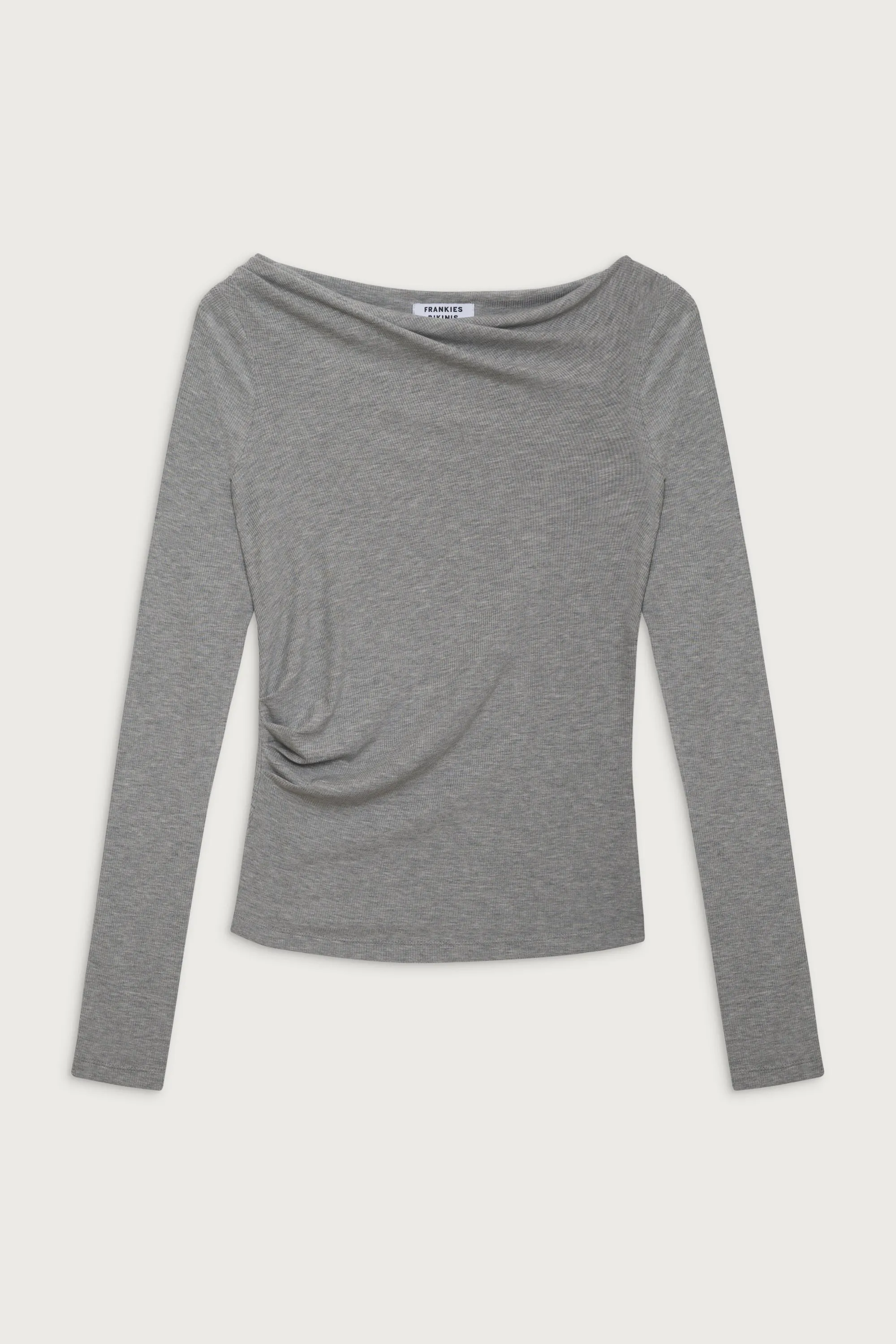 Dahlia Long Sleeve Shirt - Heather Grey