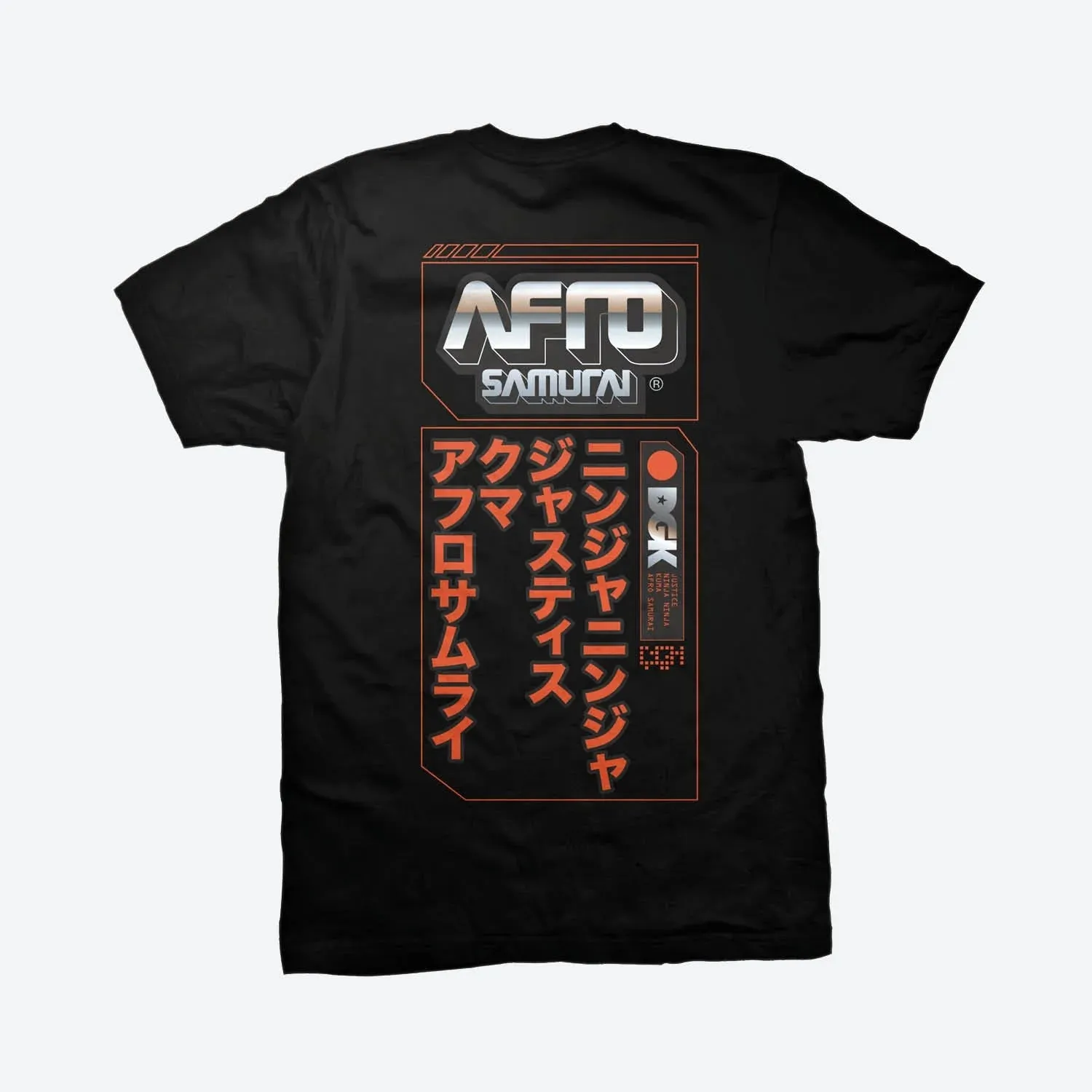 DGK X AFRO SAMURAI Collage Graphic T-shirt