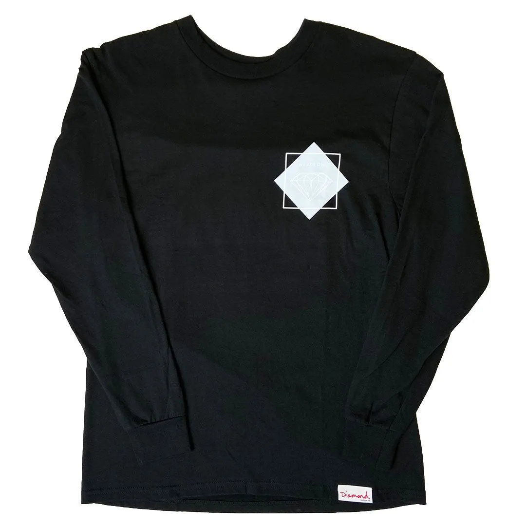 DIAMOND SUPPLY We Are One Long Sleeve T-Shirt