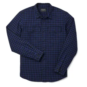 Filson Scout Shirt Cobalt / Black / Grey