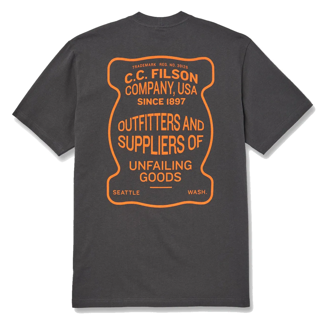 Filson S/S Pioneer Graphic T-Shirt ChrOrngTm