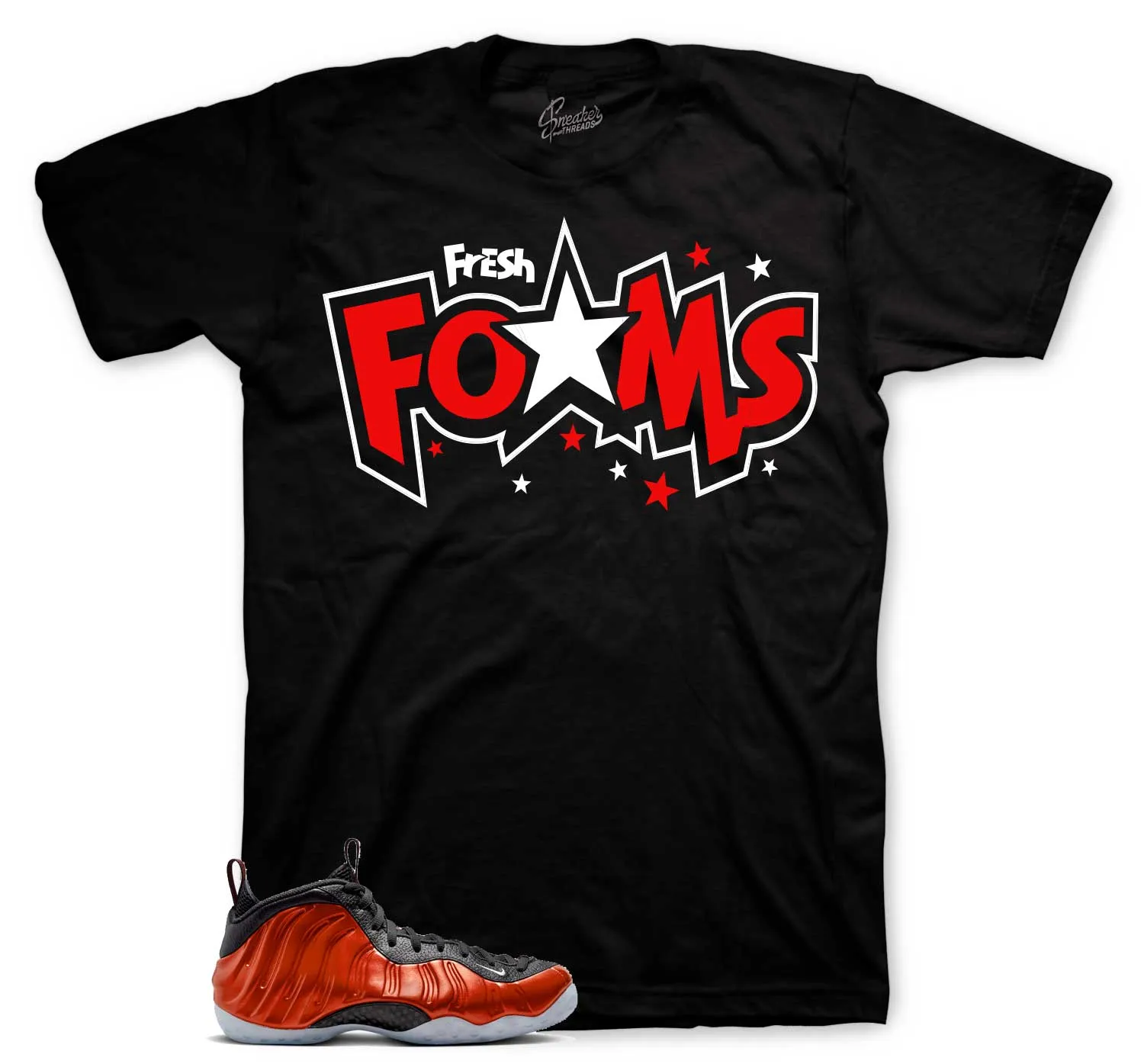 Foamposite Metallic Red Fresh Foams Shirt