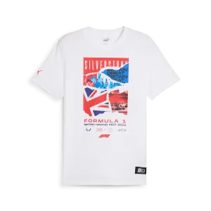 Formula 1 Tech Limited Edition Silverstone GP T-Shirt - White