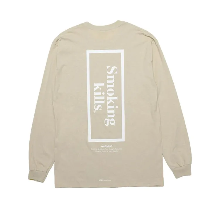 #FR2 Smoking Kills Box Logo LS Tee Tshirt