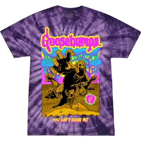 GOOSEBUMPS: YOU CAN'T SCARE ME! - TIE-DYE T-SHIRT