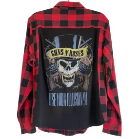 Guns N' Roses Flannel (Red)