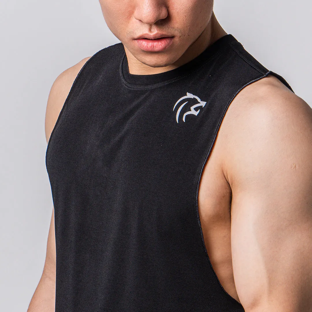 Gymlab Gym Tank Top with Gymlab Technology Korea - Silver logo