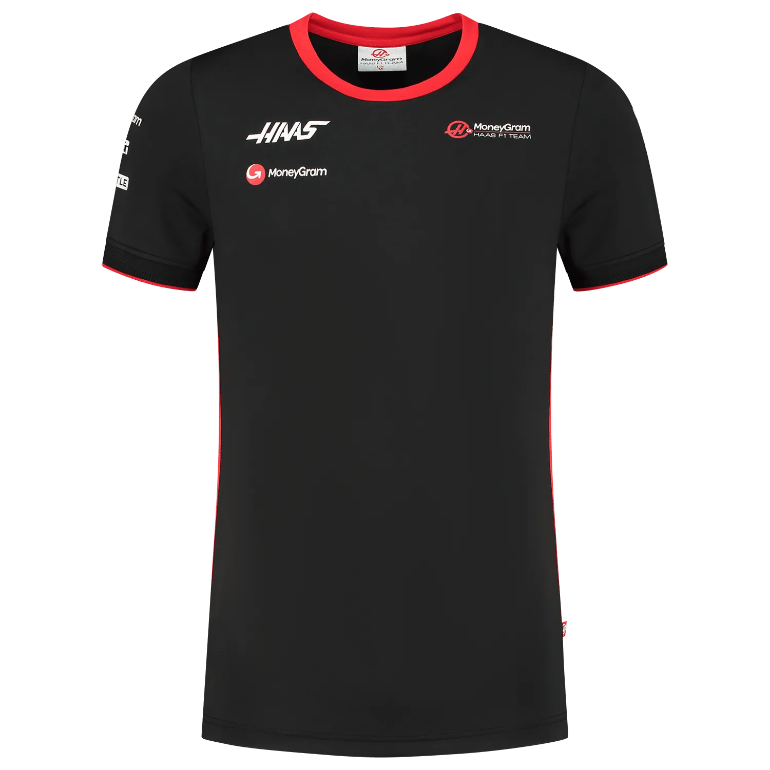 Haas Racing F1 2023 Team Fitted T-Shirt - Black