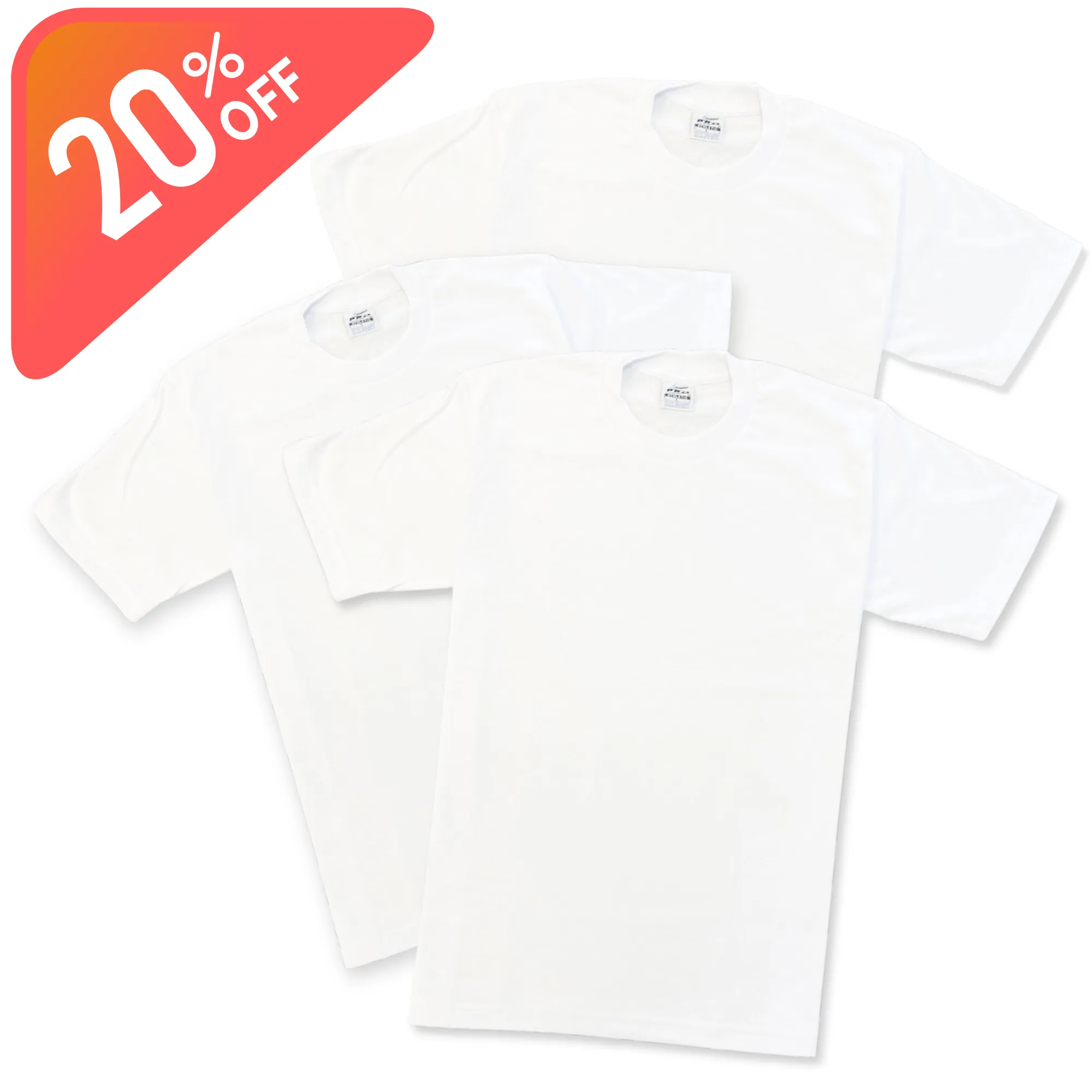 Heavyweight Plain Athletic Fit T-Shirt - Bundle Save upto 20% Off