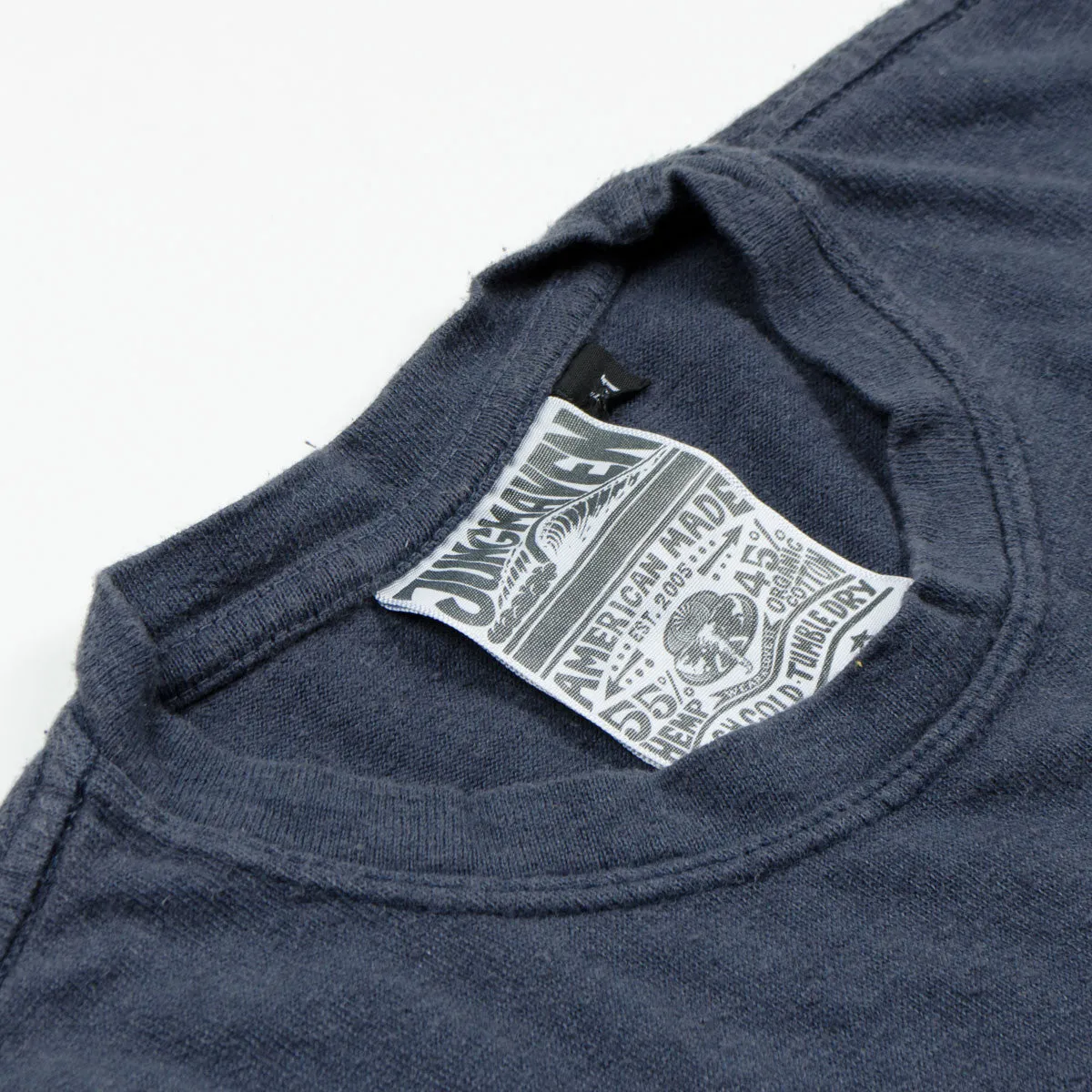 Jungmaven - Baja Pocket Hemp T-shirt 55/45 (7 oz) - Diesel Grey