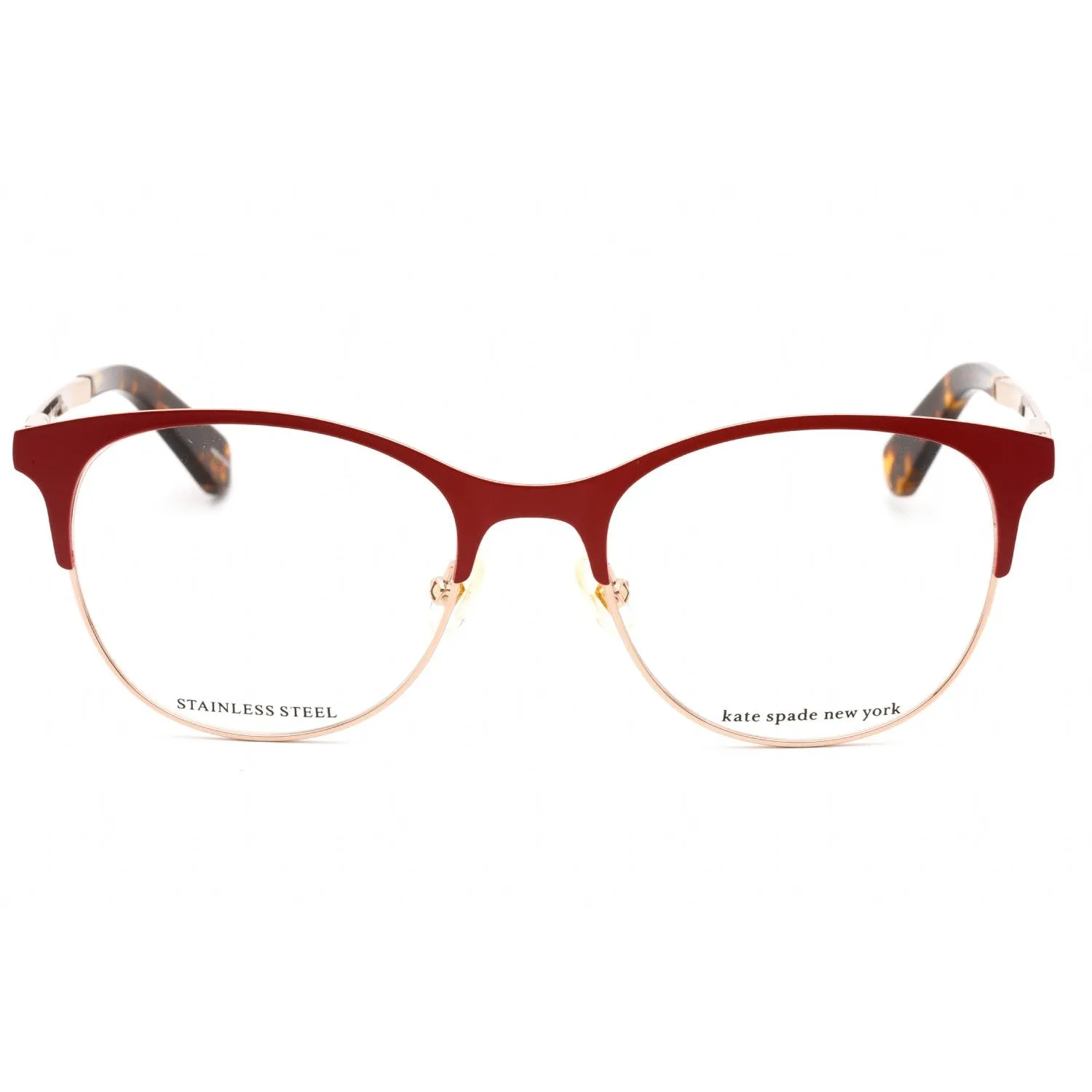 Kate Spade JENELL Eyeglasses Red / Clear Lens