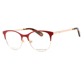 Kate Spade JENELL Eyeglasses Red / Clear Lens