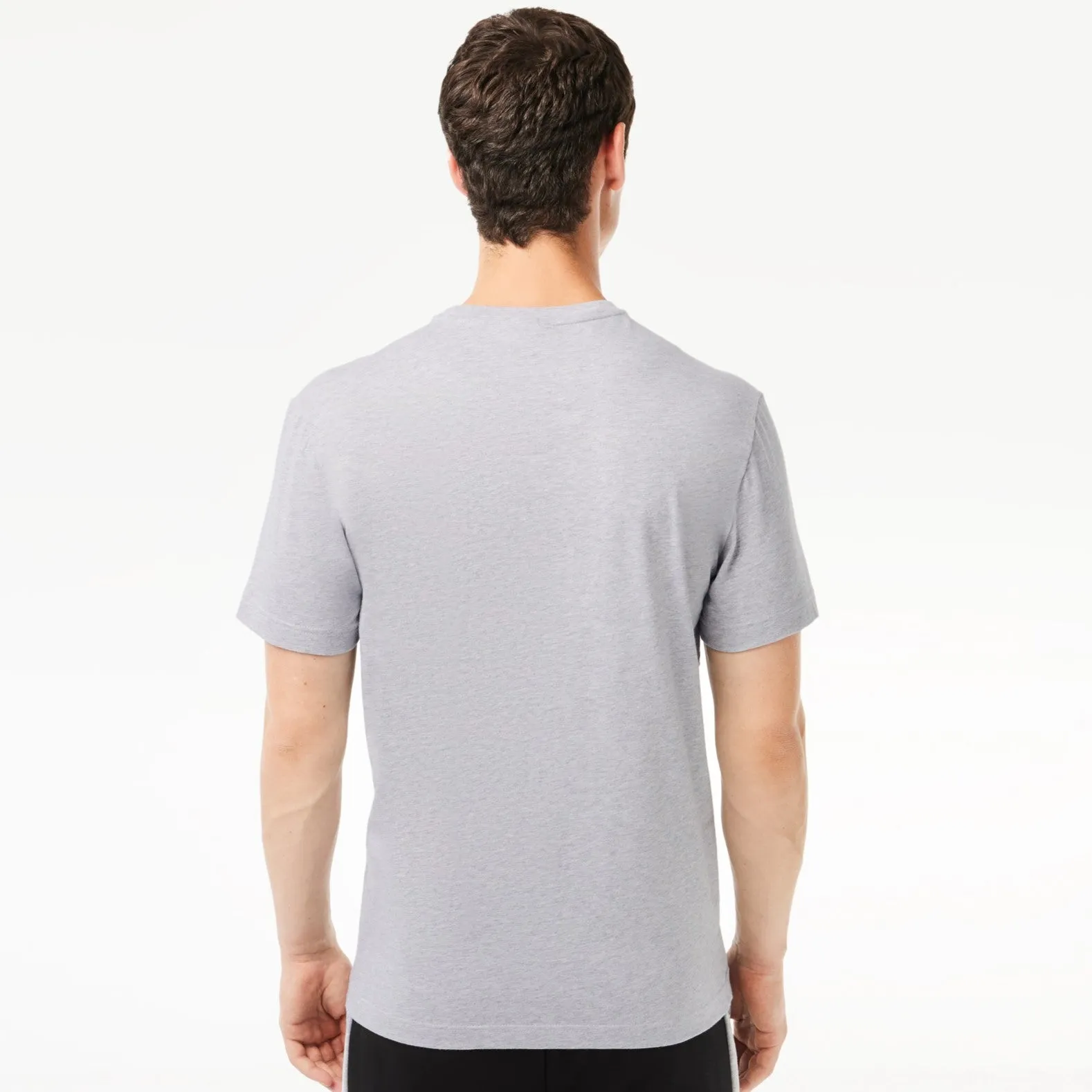 LACOSTE Men's Regular Fit Printed Colorblock T-Shirt