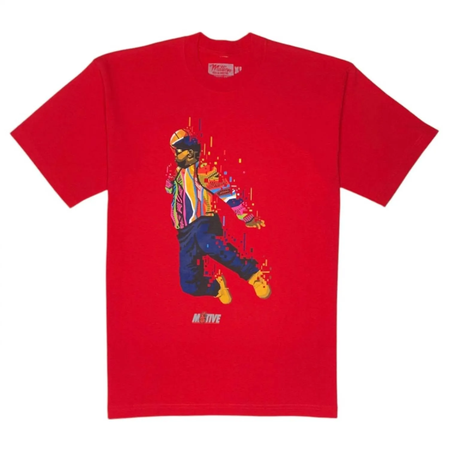 Men's O-Neck T-Shirt In Red