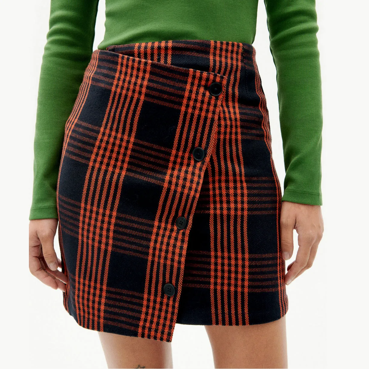 Mila Short Pencil Skirt Organic Cotton