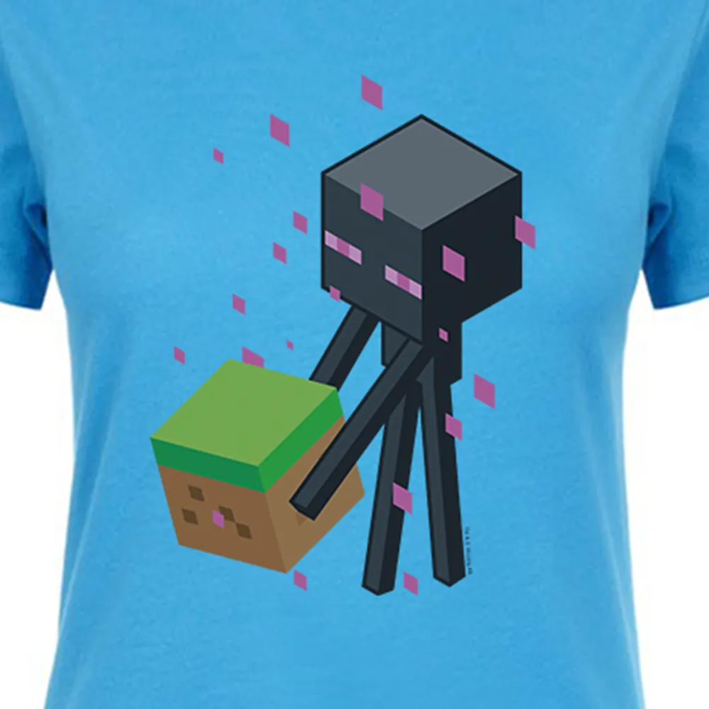 Minecraft Enderman Pyramid Women's Short Sleeve T-Shirt