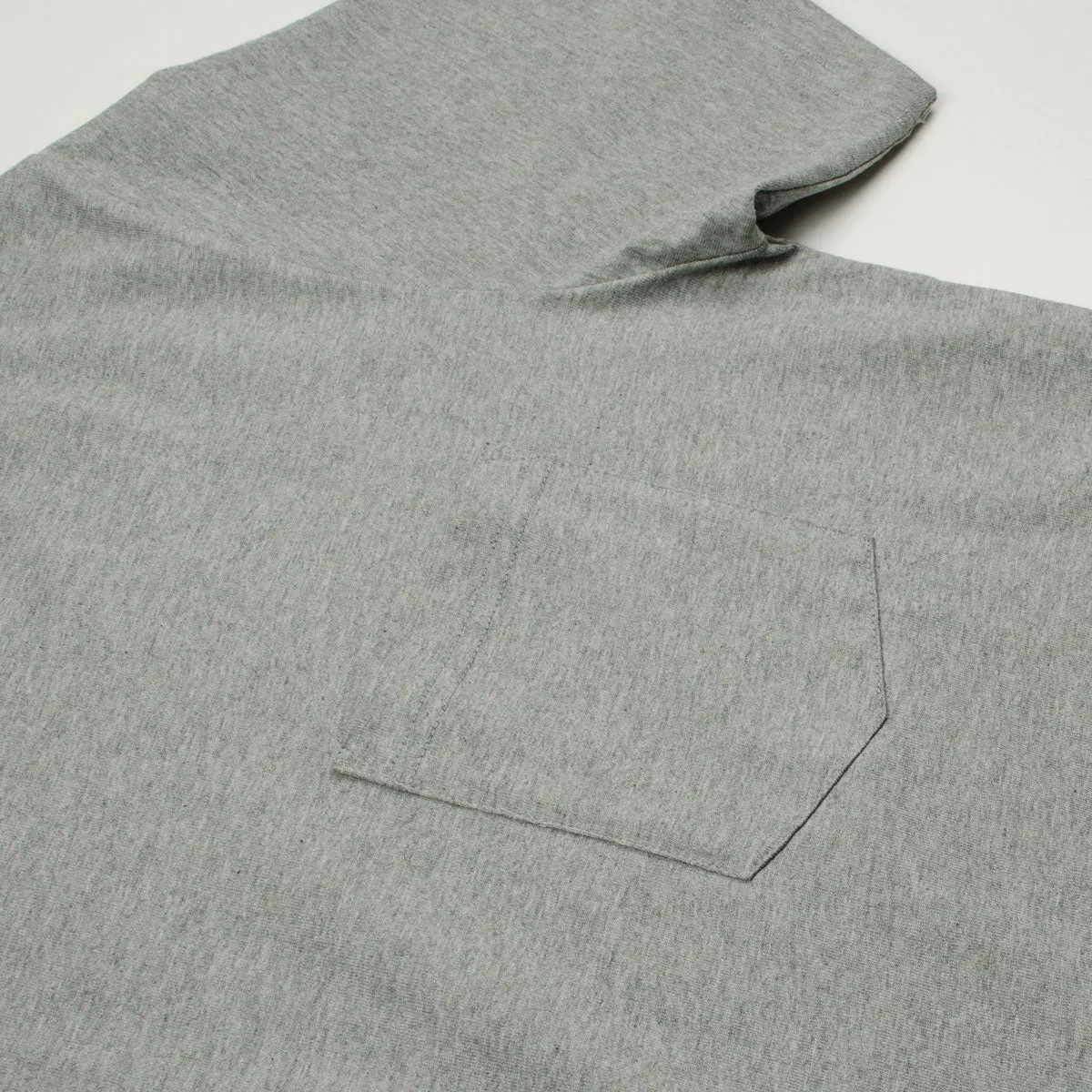 Norse Projects - Johannes Standard Pocket T-shirt - Light Grey Melange