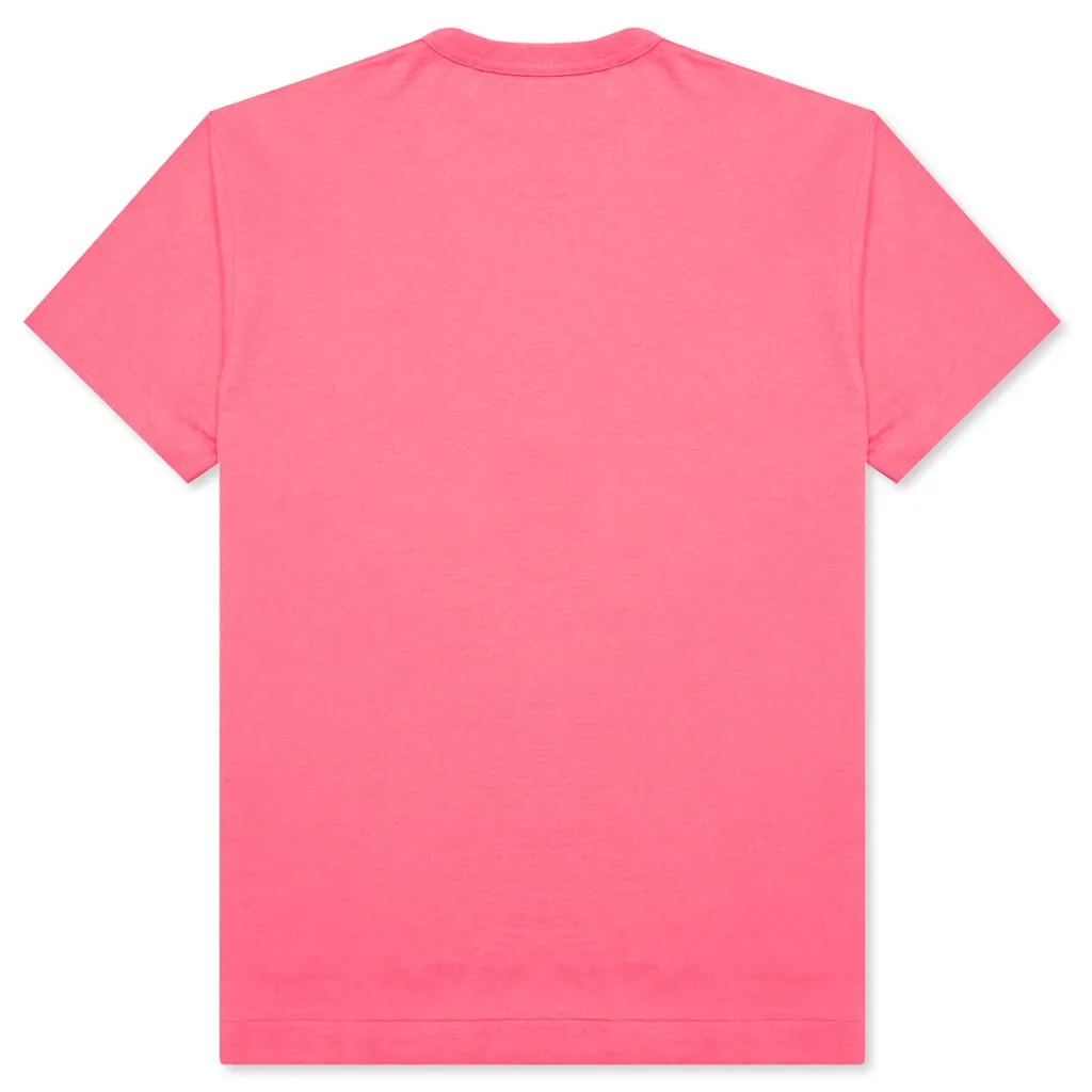 Pastelle Women's Red Emblem T-Shirt - Pink