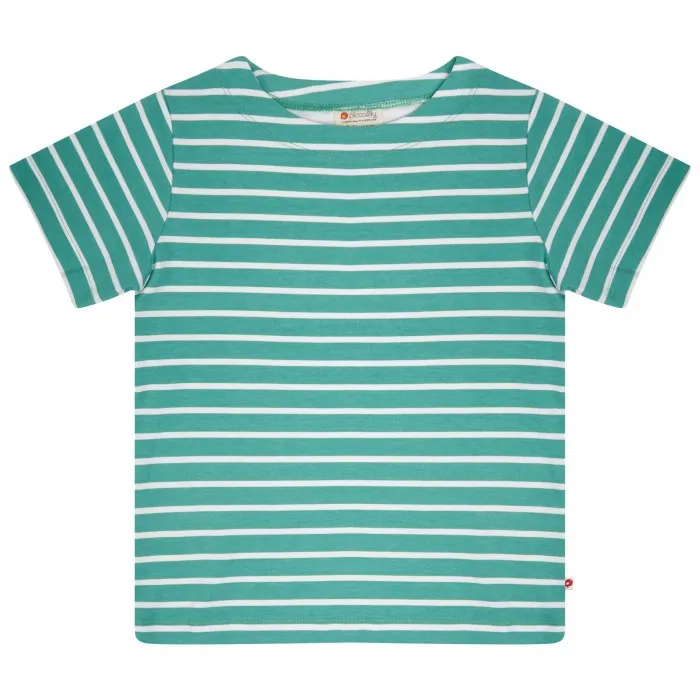 Piccalilly Aqua Green Building Block T Shirt