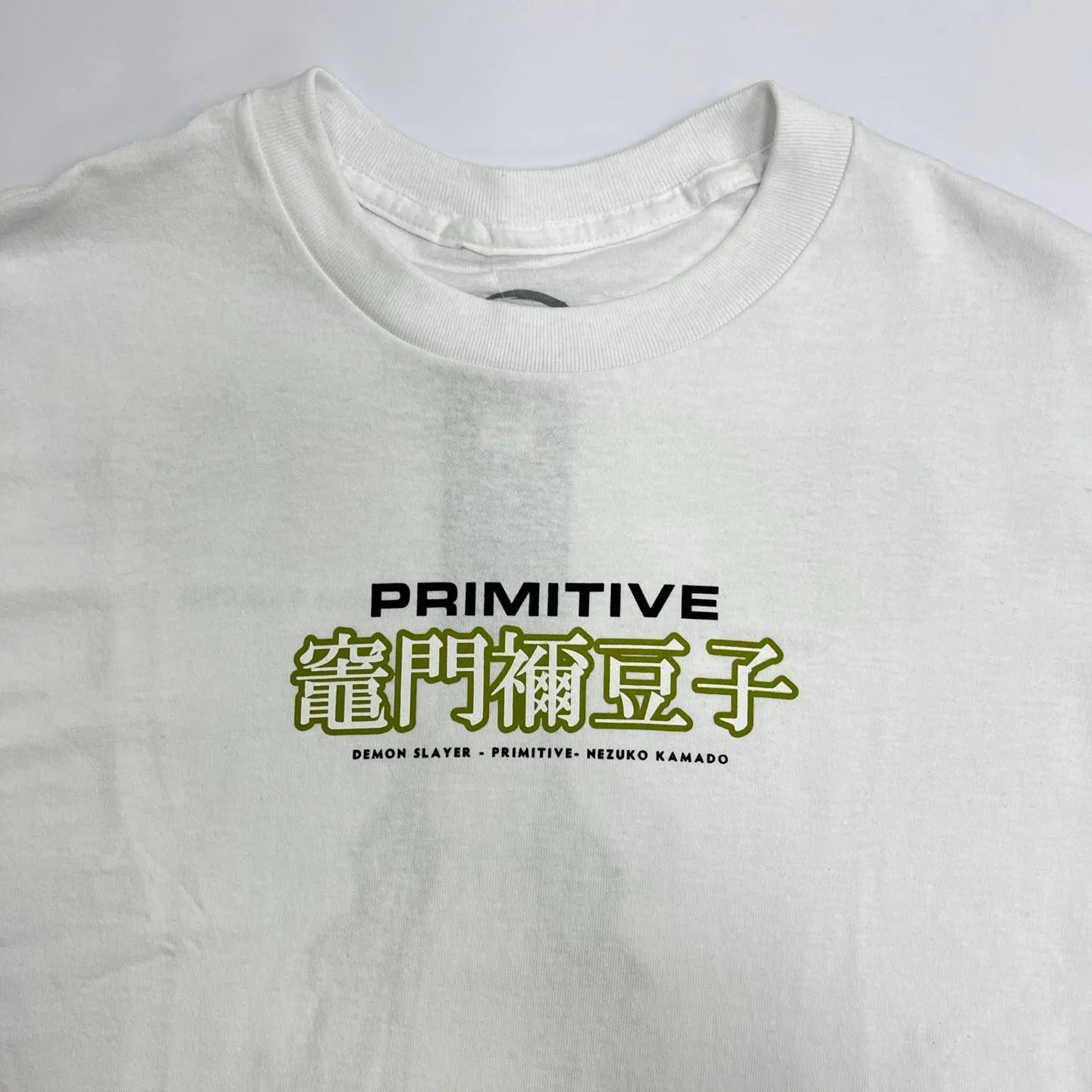 Primitive X Demon Slayer Nezuko Kamado T-Shirt - White