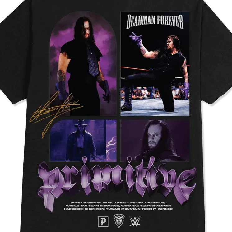 PRIMITIVE x WWE Deadman Forever Graphic Tee - Black