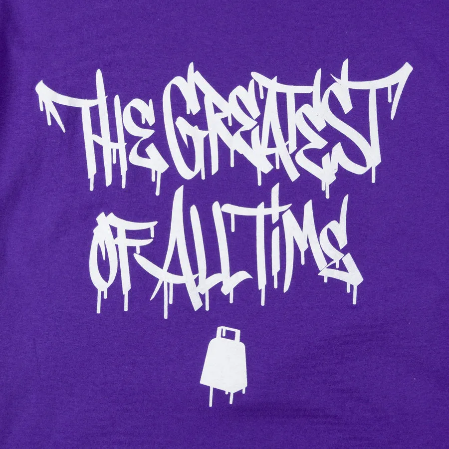 Purple "The Greatest of All Time" T-Shirt